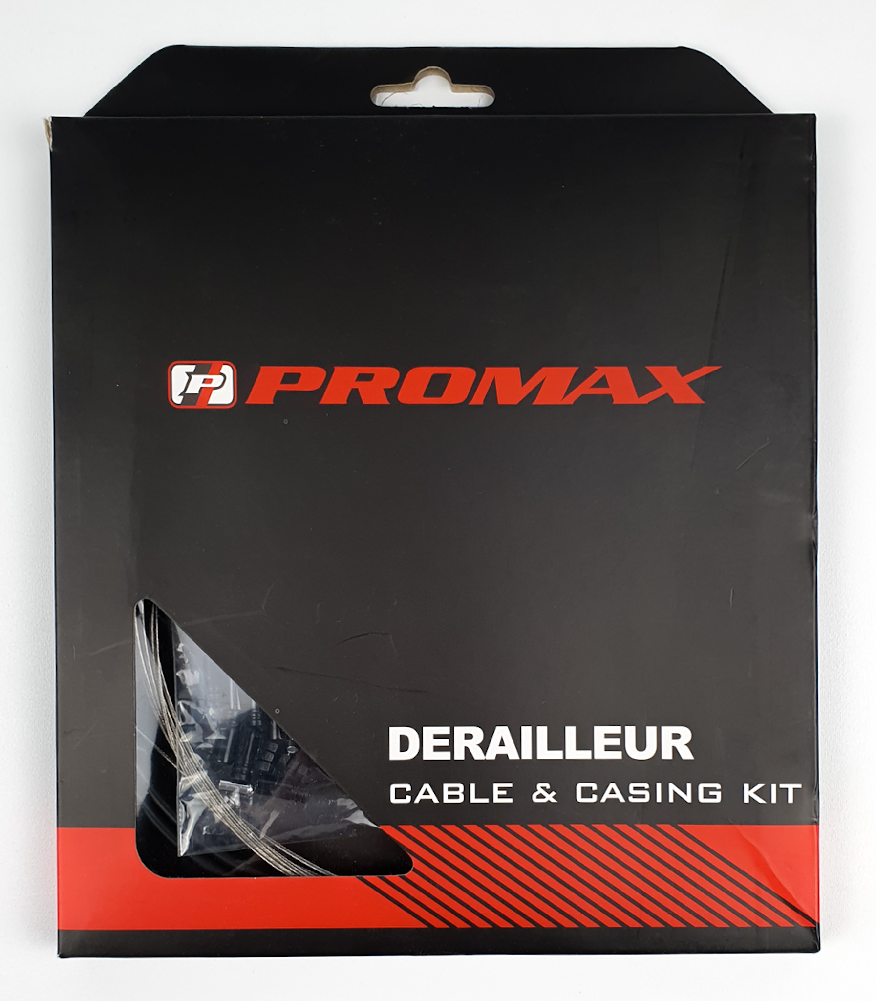 Promax Universal Niro-Schaltzugset schwarz